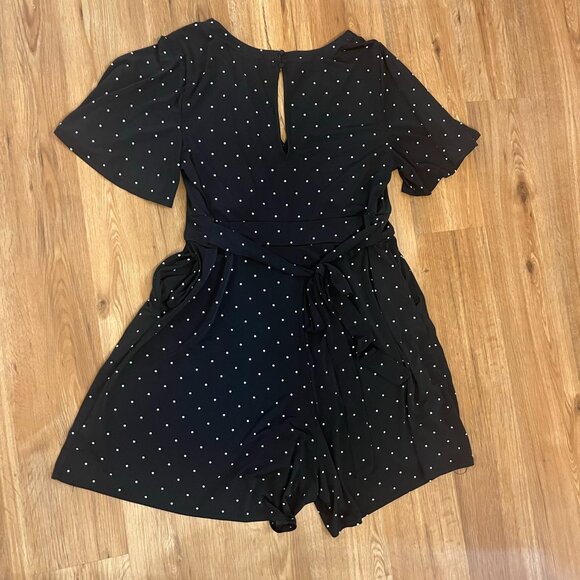 Polka dot romper with pockets - 1XL - Picture 3 of 4